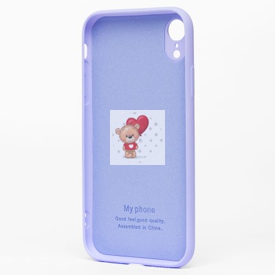 Чехол-накладка для Apple iPhone XR (светло-фиолетовый) Activ Full Original Design Чехол-накладка для Apple iPhone XR (светло-фиолетовый) Activ Full Original Design