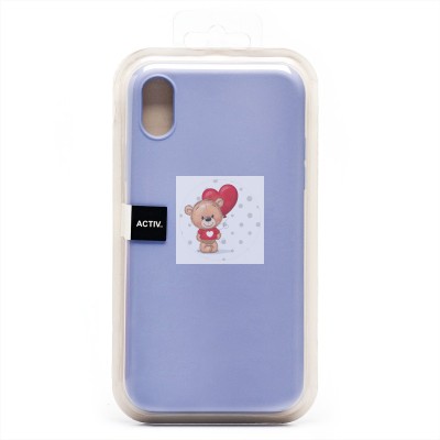 Чехол-накладка для Apple iPhone XR (светло-фиолетовый) Activ Full Original Design Чехол-накладка для Apple iPhone XR (светло-фиолетовый) Activ Full Original Design