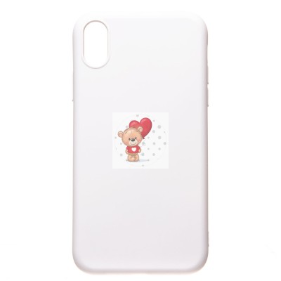 Чехол-накладка для Apple iPhone XR (белый) Activ Full Original Design Чехол-накладка для Apple iPhone XR (белый) Activ Full Original Design