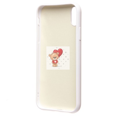 Чехол-накладка для Apple iPhone XR (белый) Activ Full Original Design