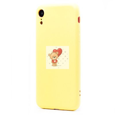 Чехол-накладка для Apple iPhone XR (желтый) Activ Full Original Design Чехол-накладка для Apple iPhone XR (желтый) Activ Full Original Design