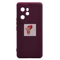 Чехол-накладка для Honor 100 Pro (бордовый) Activ Full Original Design Чехол-накладка для Honor 100 Pro (бордовый) Activ Full Original Design