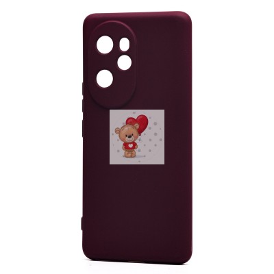 Чехол-накладка для Honor 100 Pro (бордовый) Activ Full Original Design Чехол-накладка для Honor 100 Pro (бордовый) Activ Full Original Design