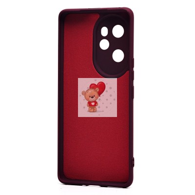 Чехол-накладка для Honor 100 Pro (бордовый) Activ Full Original Design Чехол-накладка для Honor 100 Pro (бордовый) Activ Full Original Design