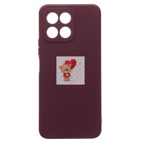 Чехол-накладка для Honor X6 (бордовый) Activ Full Original Design