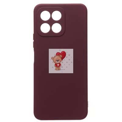 Чехол-накладка для Honor X6 (бордовый) Activ Full Original Design