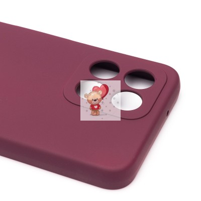 Чехол-накладка для Honor X6 (бордовый) Activ Full Original Design