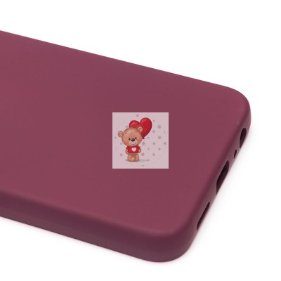 Чехол-накладка для Honor X6 (бордовый) Activ Full Original Design