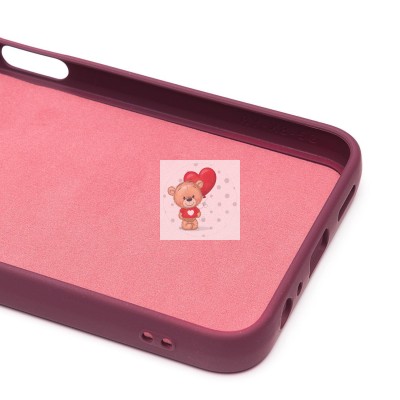 Чехол-накладка для Honor X6 (бордовый) Activ Full Original Design