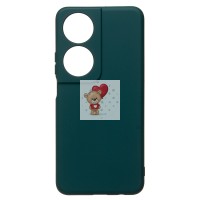 Чехол-накладка для Honor X7b 5G (темно-зеленый) Activ Full Original Design