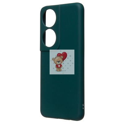 Чехол-накладка для Honor X7b 5G (темно-зеленый) Activ Full Original Design