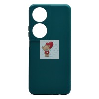 Чехол-накладка для Honor X7b (темно-зеленый) Activ Full Original Design