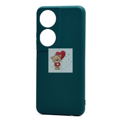 Чехол-накладка для Honor X7b (темно-зеленый) Activ Full Original Design