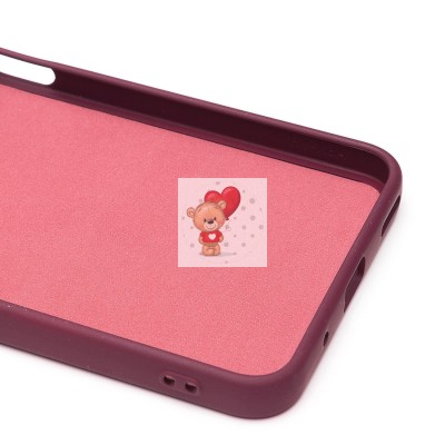 Чехол-накладка для Honor X8a (бордовый) Activ Full Original Design