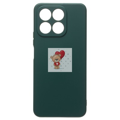 Чехол-накладка для Honor X8a (темно-зеленый) Activ Full Original Design