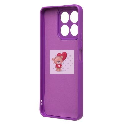 Чехол-накладка для Honor X8a (фиолетовый) Activ Full Original Design Чехол-накладка для Honor X8a (фиолетовый) Activ Full Original Design