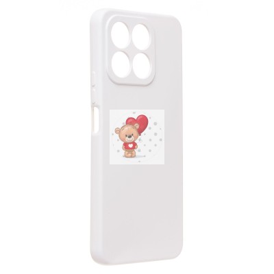 Чехол-накладка для Honor X8a (белый) Activ Full Original Design Чехол-накладка для Honor X8a (белый) Activ Full Original Design