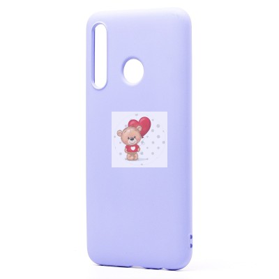 Чехол-накладка для Huawei P Smart 2019 (светло-фиолетовый) Activ Full Original Design