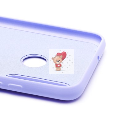 Чехол-накладка для Huawei P Smart 2019 (светло-фиолетовый) Activ Full Original Design