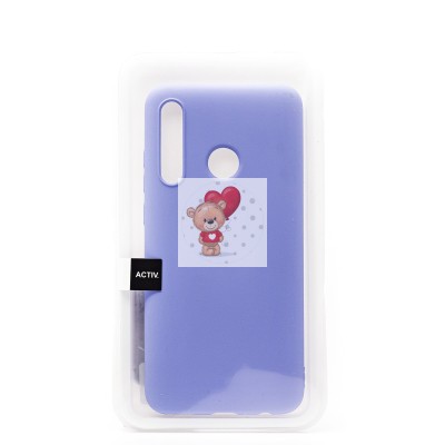 Чехол-накладка для Huawei P Smart 2019 (светло-фиолетовый) Activ Full Original Design