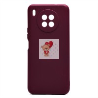 Чехол-накладка для Huawei Honor 50 Lite (бордовый) Activ Full Original Design Чехол-накладка для Huawei Honor 50 Lite (бордовый) Activ Full Original Design