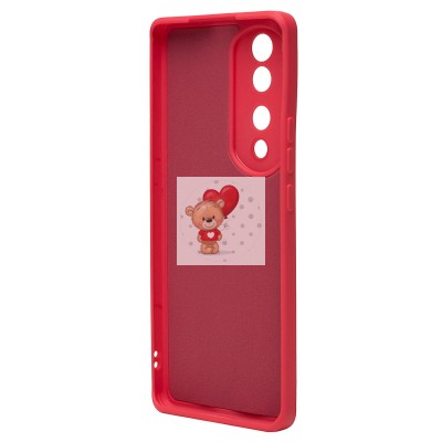 Чехол-накладка для Huawei Honor 70 Pro (бордовый) Activ Full Original Design