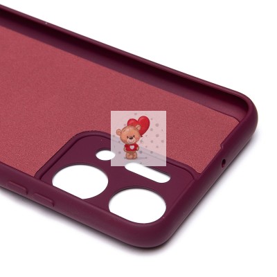 Чехол-накладка для Huawei Honor X7a (бордовый) Activ Full Original Design