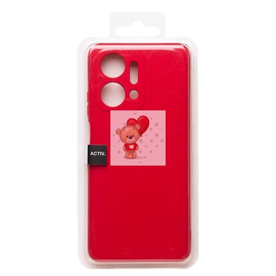 Чехол-накладка для Huawei Honor X7a (красный) Activ Full Original Design