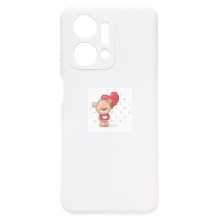 Чехол-накладка для Huawei Honor X7a (белый) Activ Full Original Design