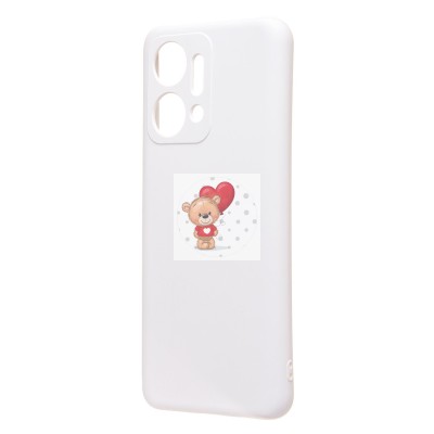 Чехол-накладка для Huawei Honor X7a (белый) Activ Full Original Design