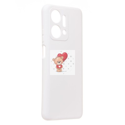 Чехол-накладка для Huawei Honor X7a (белый) Activ Full Original Design