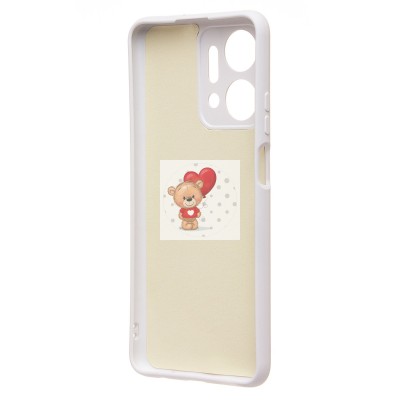 Чехол-накладка для Huawei Honor X7a (белый) Activ Full Original Design