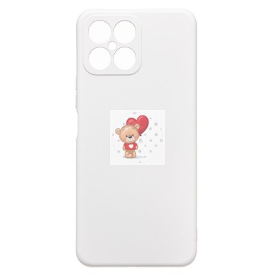 Чехол-накладка для Huawei Honor X8 (белый) Activ Full Original Design