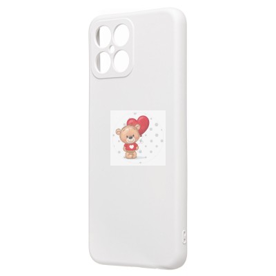 Чехол-накладка для Huawei Honor X8 (белый) Activ Full Original Design