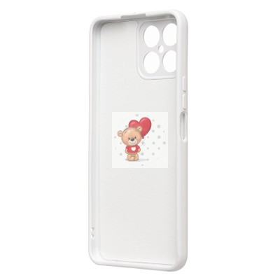 Чехол-накладка для Huawei Honor X8 (белый) Activ Full Original Design