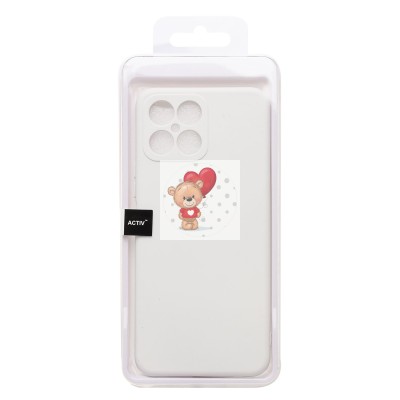 Чехол-накладка для Huawei Honor X8 (белый) Activ Full Original Design