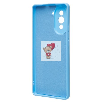 Чехол-накладка для Huawei nova 10 (голубой) Activ Full Original Design Чехол-накладка для Huawei nova 10 (голубой) Activ Full Original Design