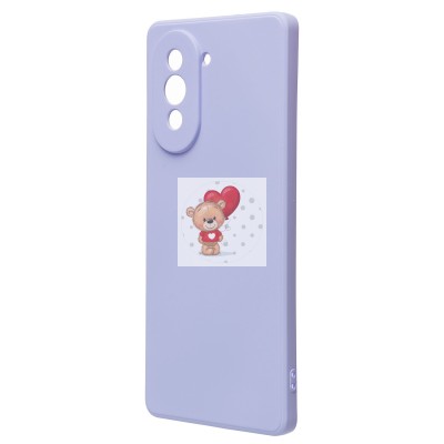 Чехол-накладка для Huawei nova 10 (светло-фиолетовый) Activ Full Original Design