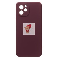 Чехол-накладка для Huawei nova Y61 (бордовый) Activ Full Original Design