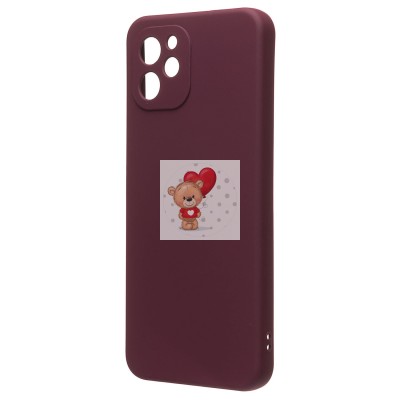 Чехол-накладка для Huawei nova Y61 (бордовый) Activ Full Original Design Чехол-накладка для Huawei nova Y61 (бордовый) Activ Full Original Design