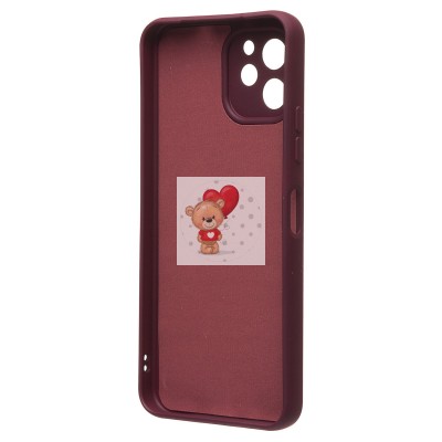 Чехол-накладка для Huawei nova Y61 (бордовый) Activ Full Original Design Чехол-накладка для Huawei nova Y61 (бордовый) Activ Full Original Design