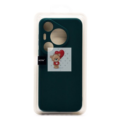 Чехол-накладка для Huawei Pura 70 Pro Global (темно-зеленый) Activ Full Original Design Чехол-накладка для Huawei Pura 70 Pro Global (темно-зеленый) Activ Full Original Design