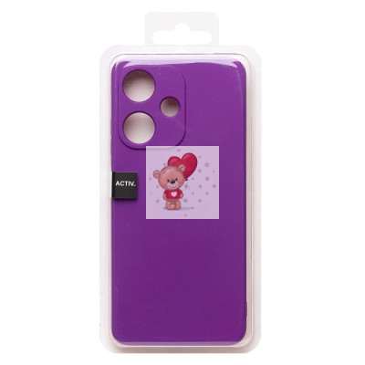 Чехол-накладка для Infinix Hot 30i (фиолетовый) Activ Full Original Design Чехол-накладка для Infinix Hot 30i (фиолетовый) Activ Full Original Design