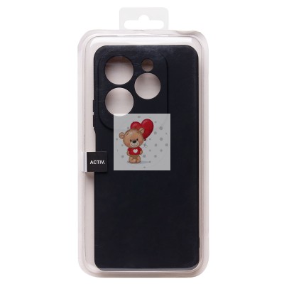 Чехол-накладка для Infinix Hot 40 Pro (черный) Activ Full Original Design Чехол-накладка для Infinix Hot 40 Pro (черный) Activ Full Original Design