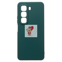 Чехол-накладка для Infinix Hot 50 4G (темно-зеленый) Activ Full Original Design