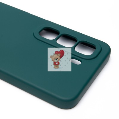 Чехол-накладка для Infinix Hot 50 4G (темно-зеленый) Activ Full Original Design