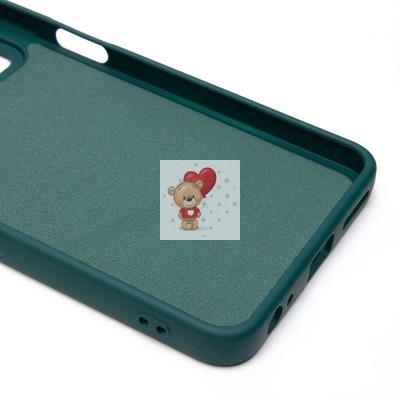 Чехол-накладка для Infinix Hot 50 4G (темно-зеленый) Activ Full Original Design