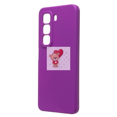 Чехол-накладка для Infinix Hot 50 4G (фиолетовый) Activ Full Original Design