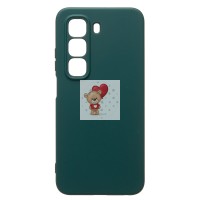 Чехол-накладка для Infinix Hot 50 5G (темно-зеленый) Activ Full Original Design