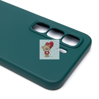 Чехол-накладка для Infinix Hot 50 5G (темно-зеленый) Activ Full Original Design